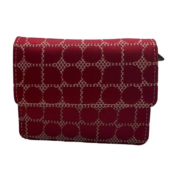 KATE SPADE New York Red Small Wallet w/ Keychain - Picture 1 of 8